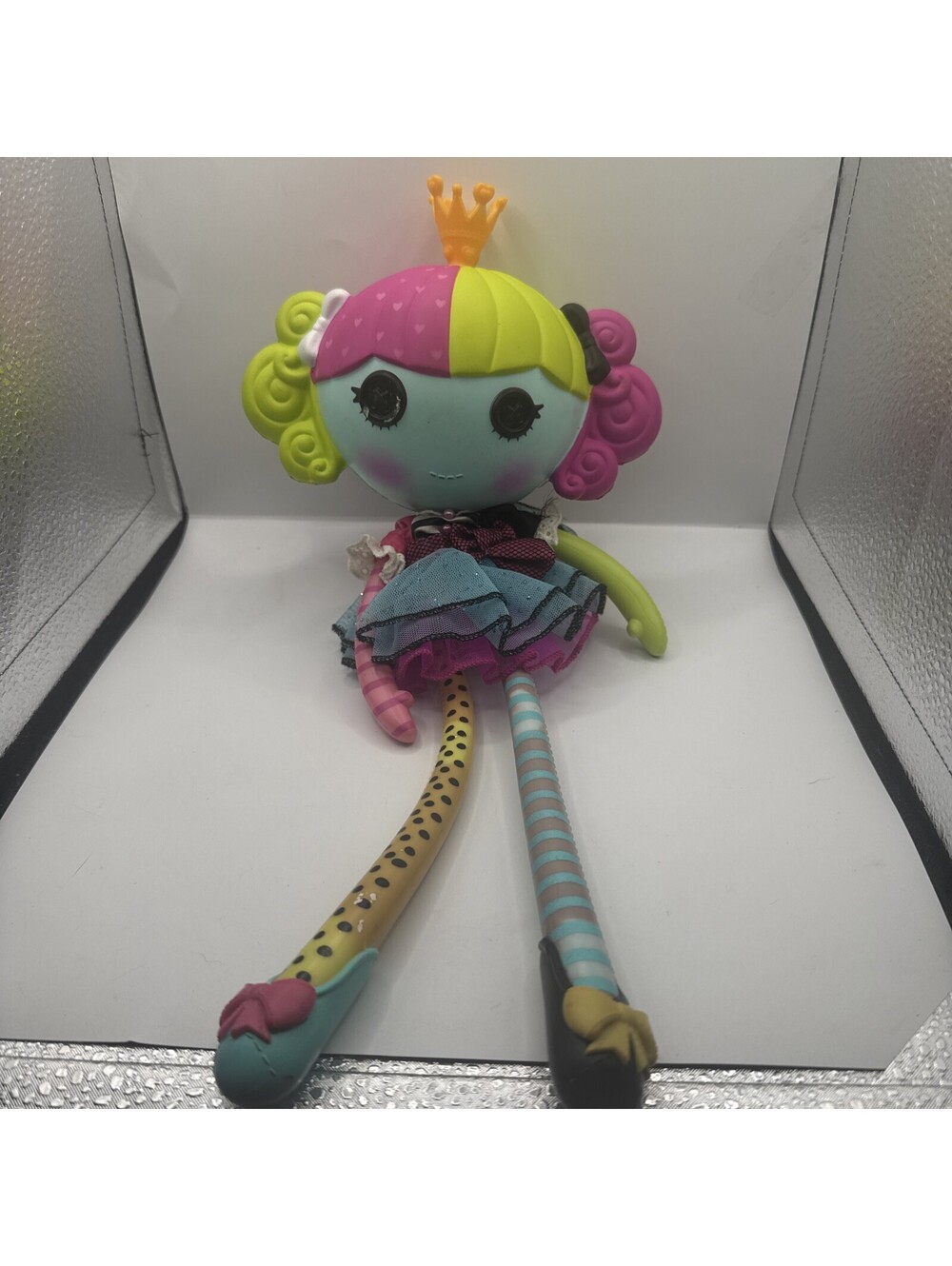 Lalaloopsie Lala-Oopsies PRINCESS SAFFRON 15" Doll Figure FOAM HEAD note damage
